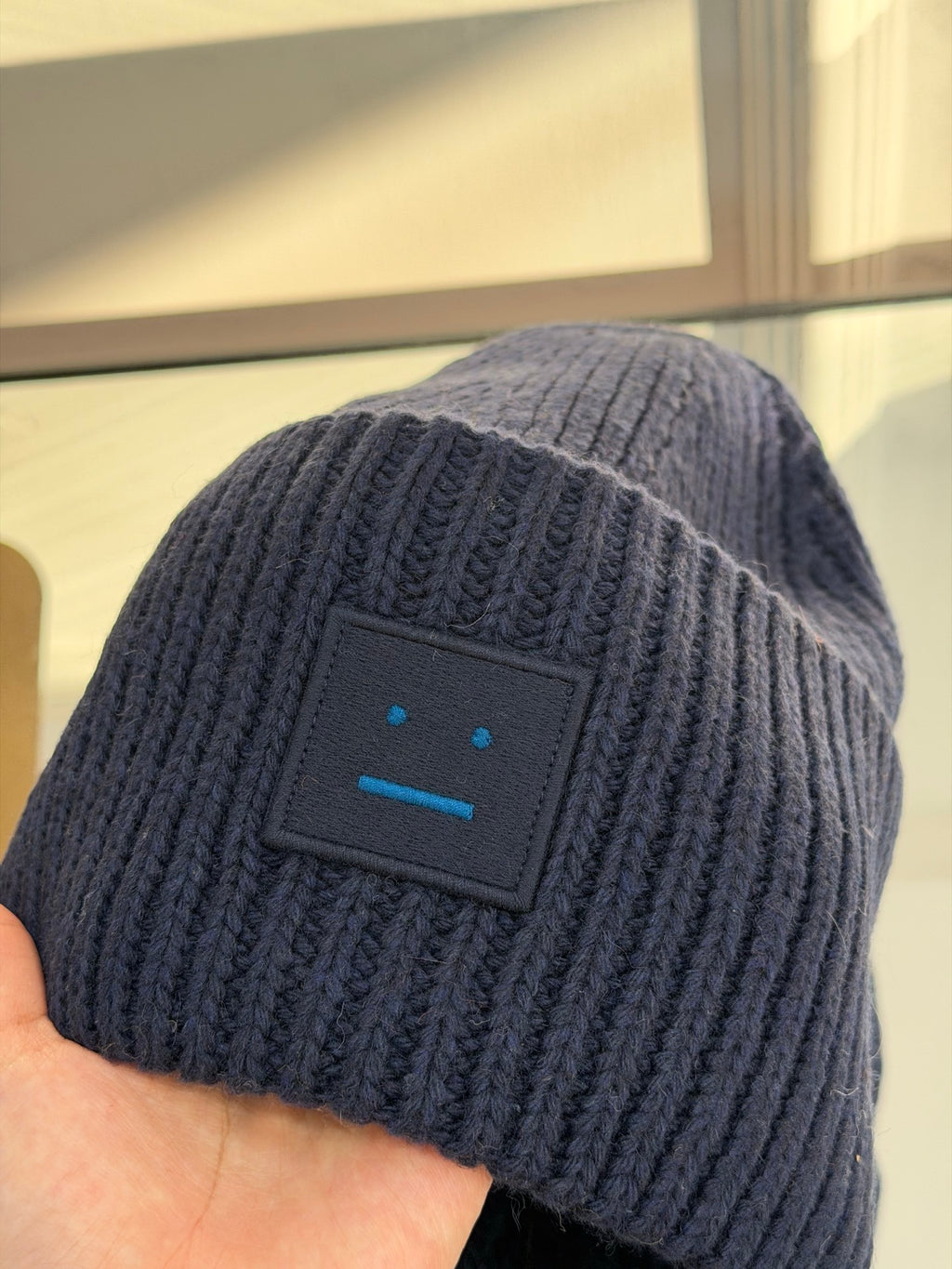 Acne Studios Embroidered Colorblock Beanie - 1243996902 - Photo 6