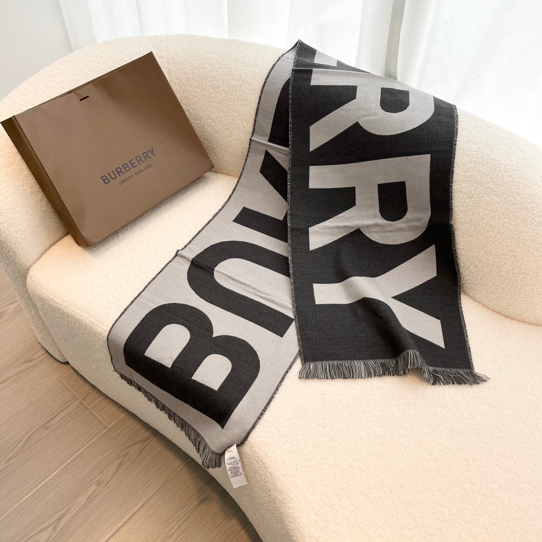 Burberry Logo Detail Scarf - 975220564 - Photo 6