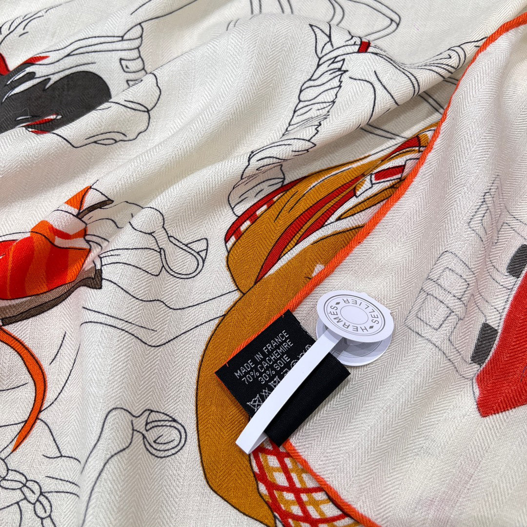 Hermes Square Scarf - 1013462286 - Photo 6