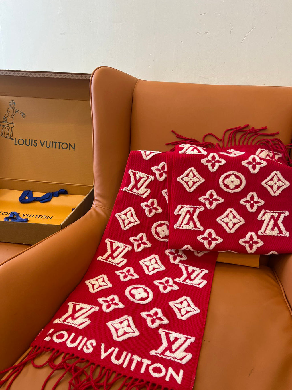 Louis Vuitton Colorblock Scarf - 983997371 - Photo 6