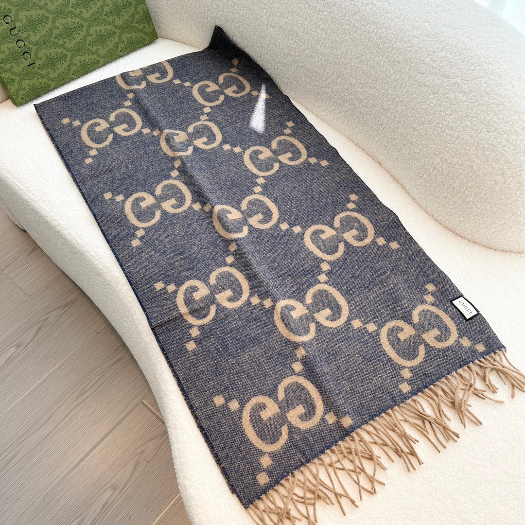 Gucci Jacquard Scarf - 973281738 - Photo 6