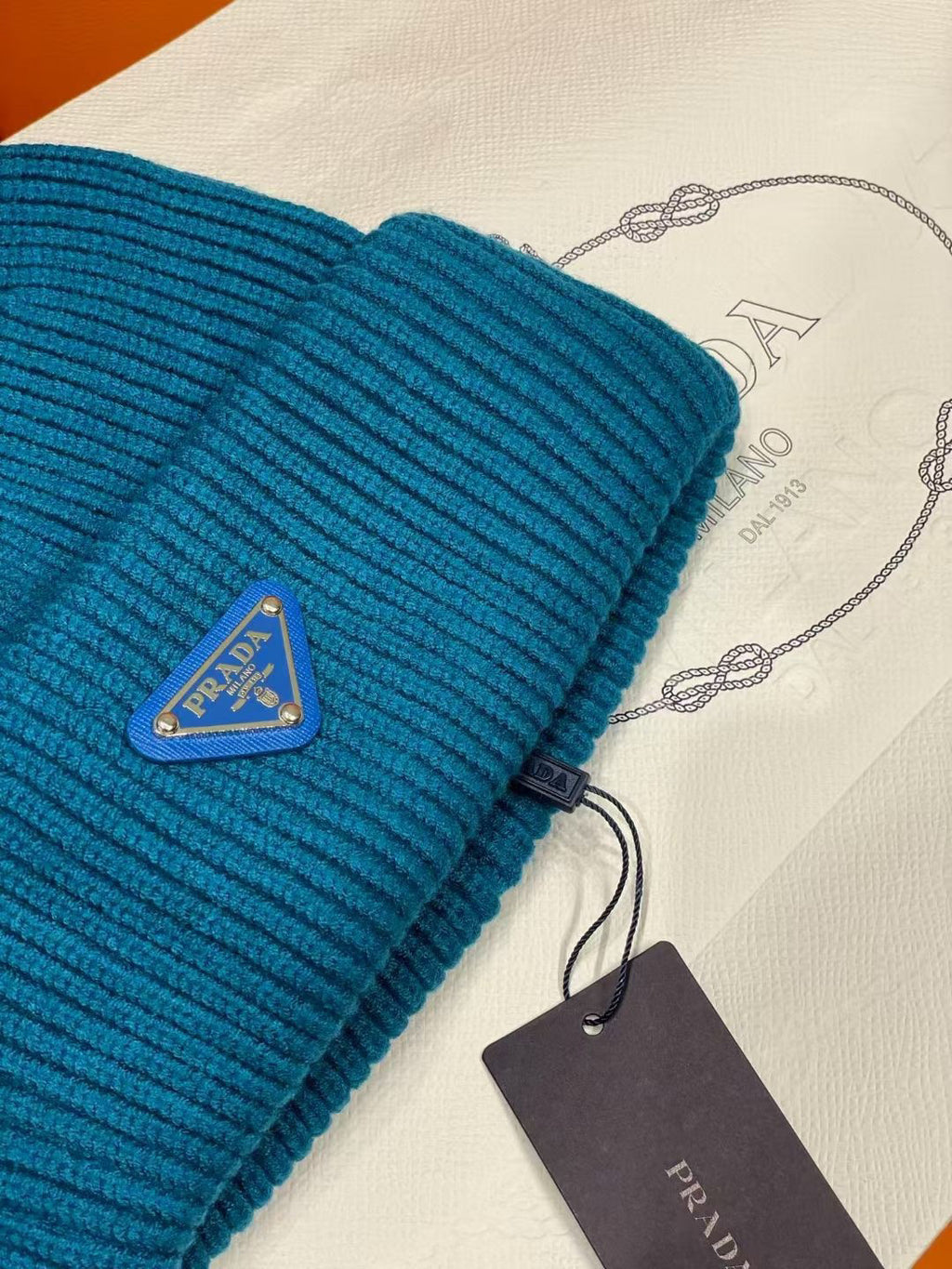 Prada Knit Beanie - 1141790595 - Photo 6