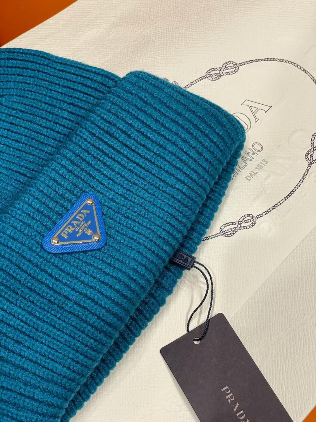 Prada Knit Beanie - 1141790595 - Photo 6