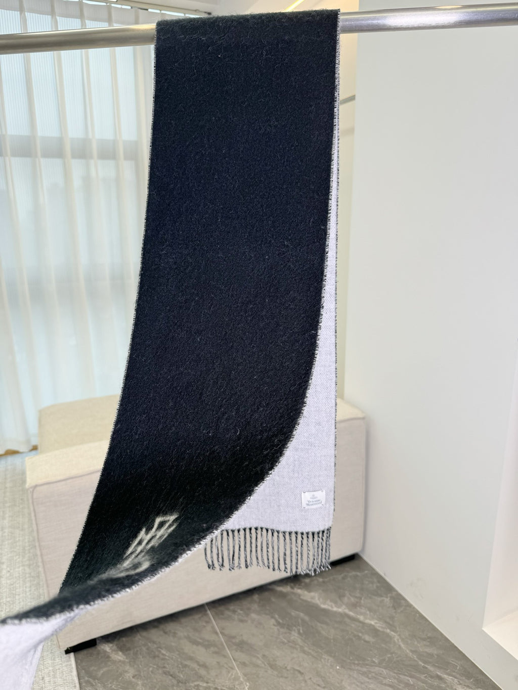 Vivienne Westwood Jacquard Logo Detail Scarf - 973237879 - Photo 6