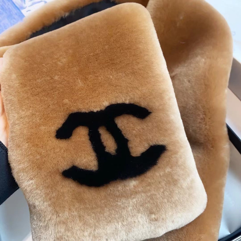 Chanel Logo Detail Scarf - 962272290 - Photo 6