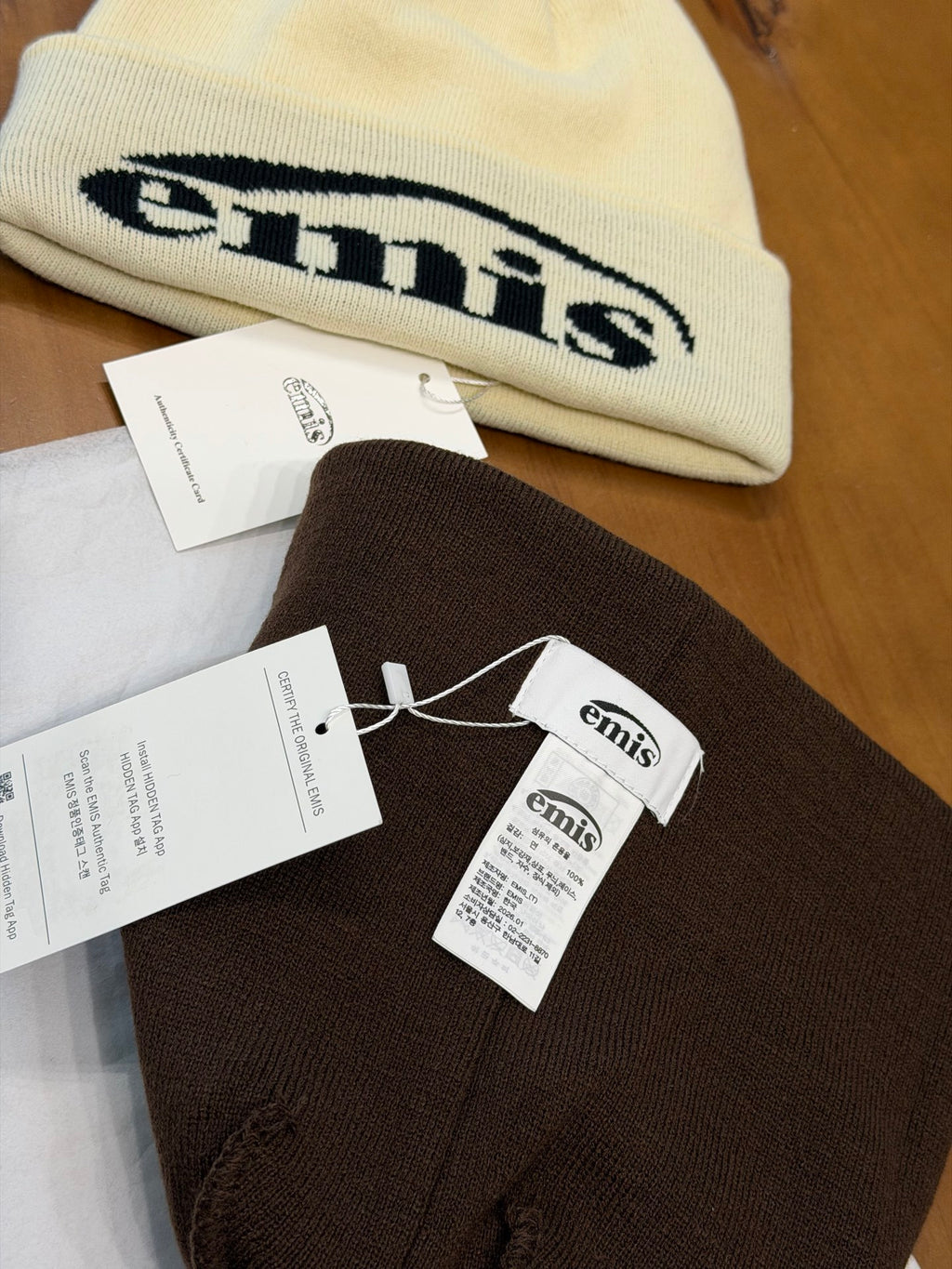 EMIS Jacquard Logo Detail Beanie - 1245543778 - Photo 6