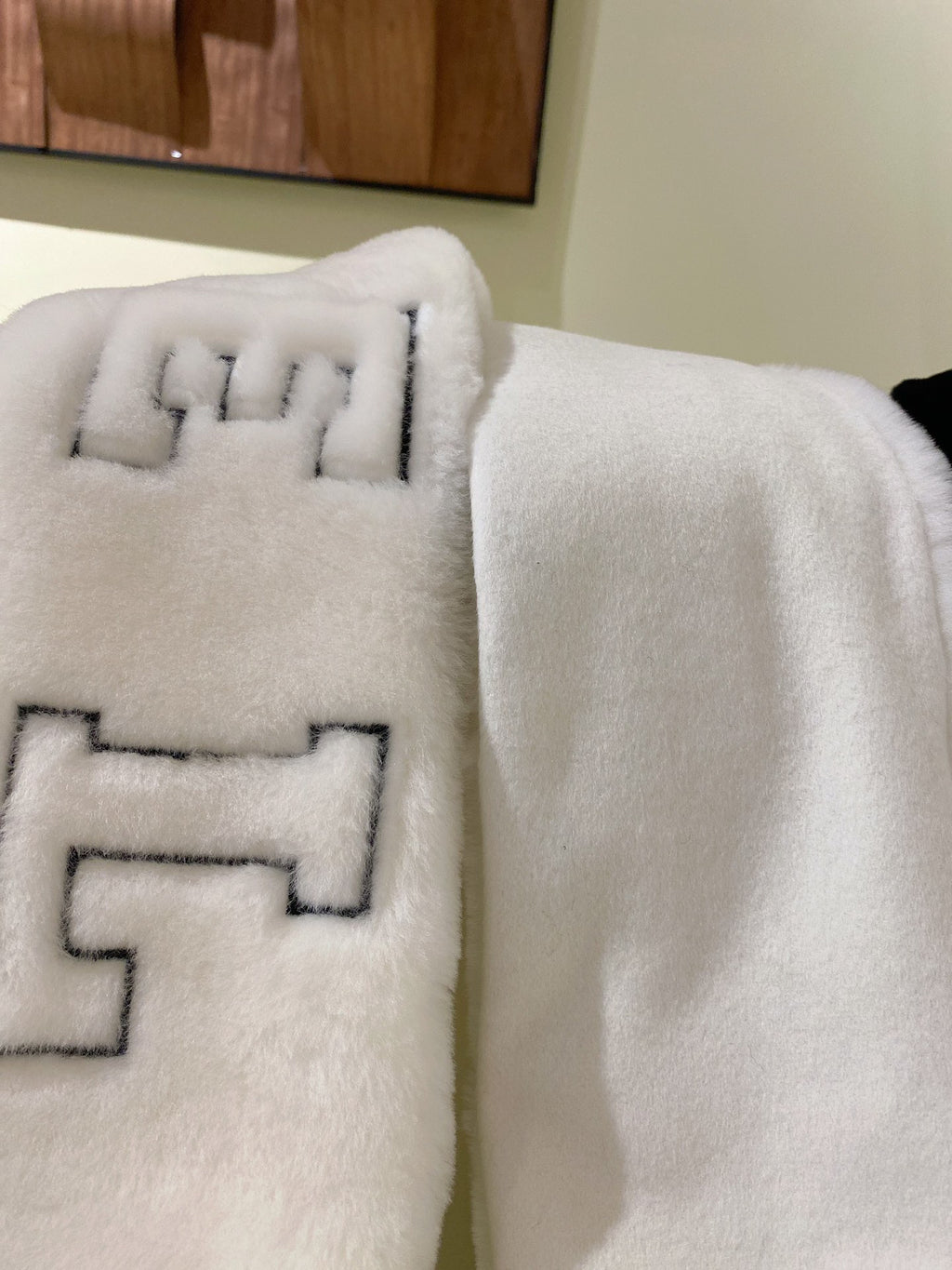 Chanel Embroidered Logo Detail Scarf - 962537127 - Photo 6