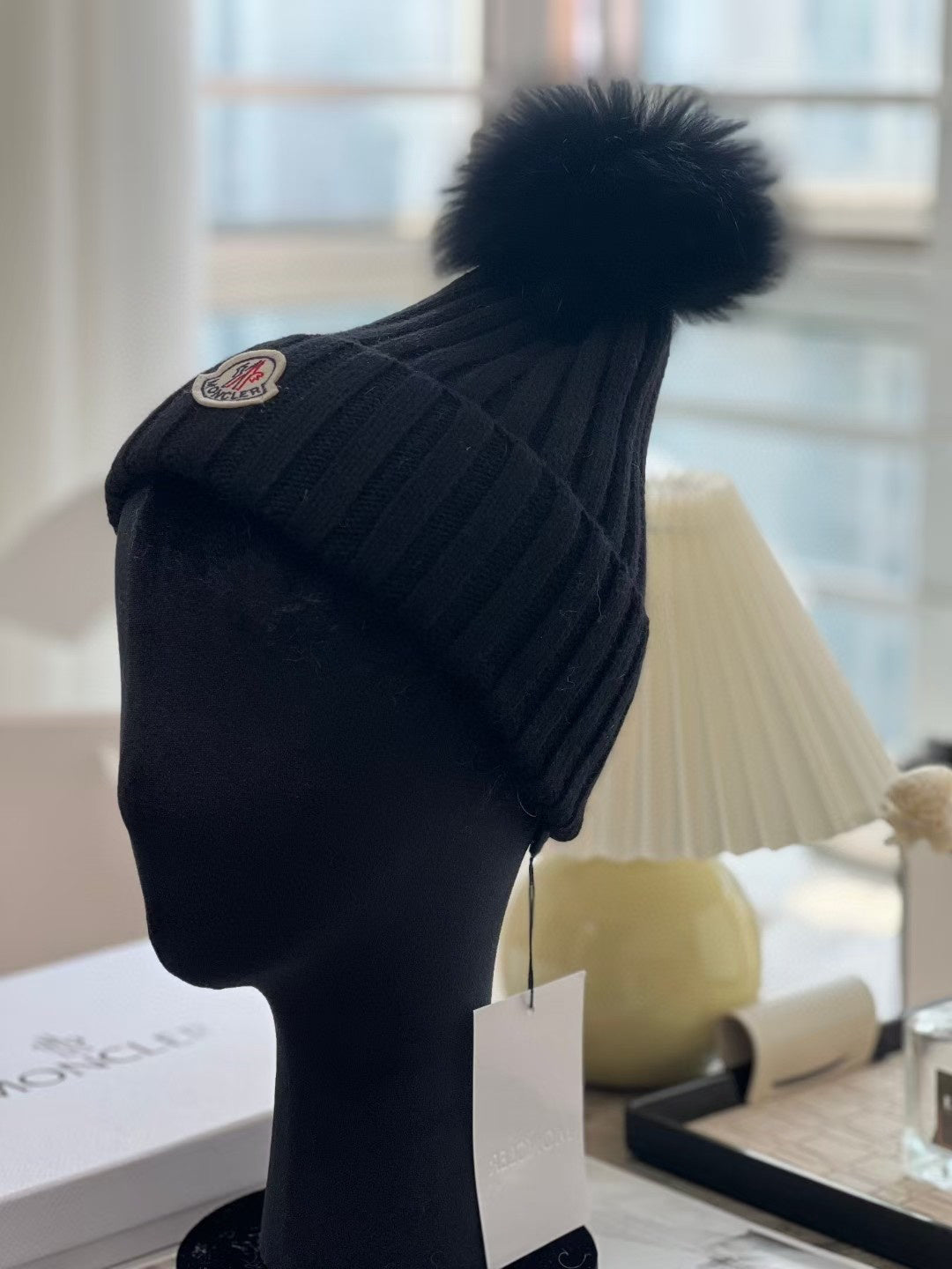 Moncler Knit Pom-Pom Beanie - 1107213972 - Photo 6