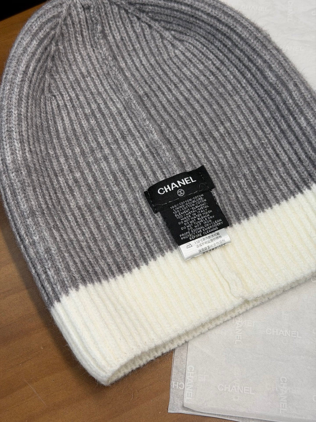 Chanel Knit Beanie - 1245543842 - Photo 7