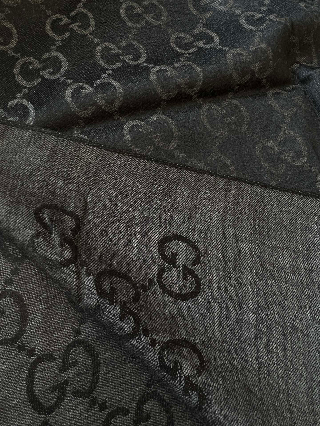 Gucci Jacquard Logo Detail Scarf - 934801515 - Photo 7