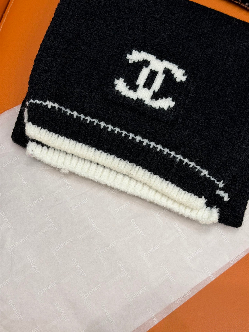 Chanel Jacquard Colorblock Accessory Set - 1245544643 - Photo 7