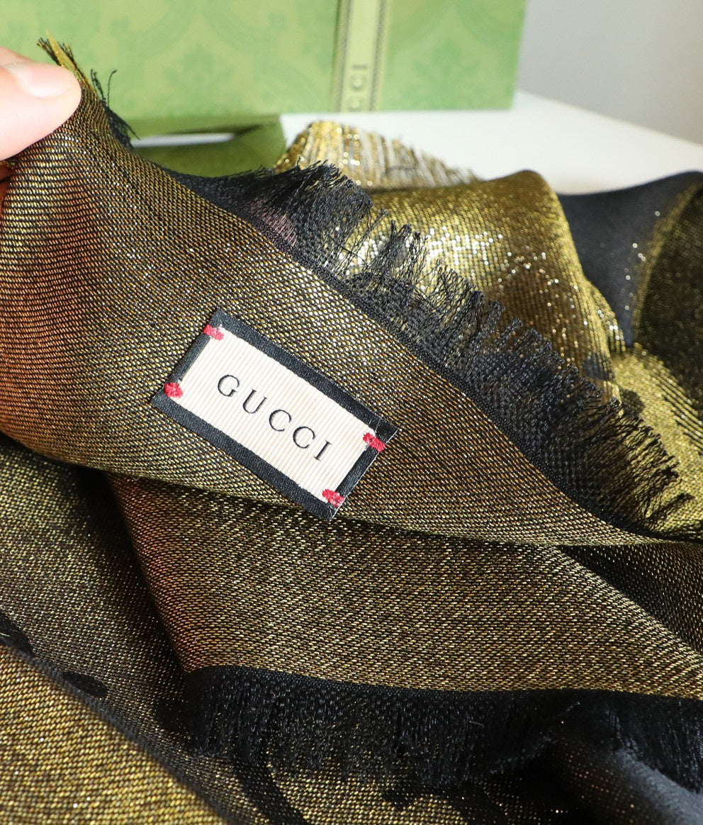 Gucci Square Scarf - 965874368 - Photo 7