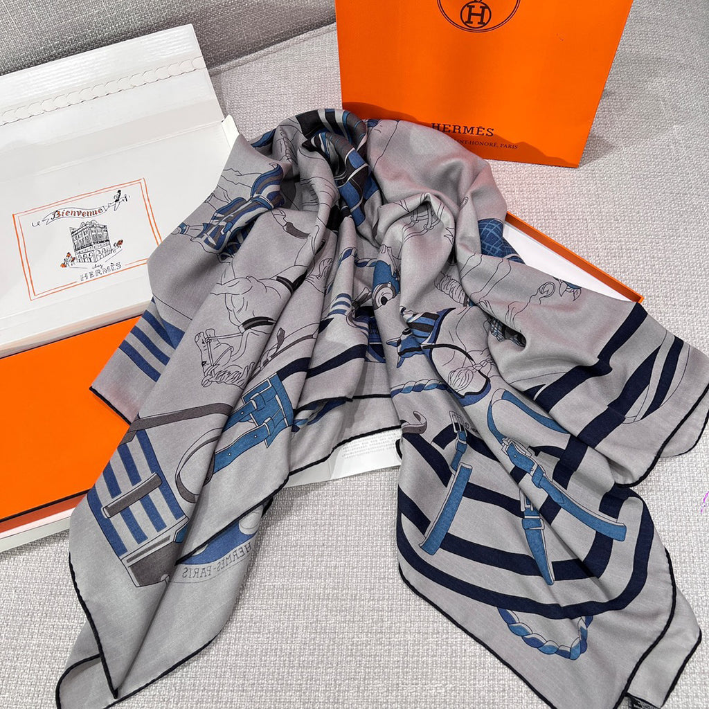 Hermes Square Scarf - 1013462234 - Photo 7