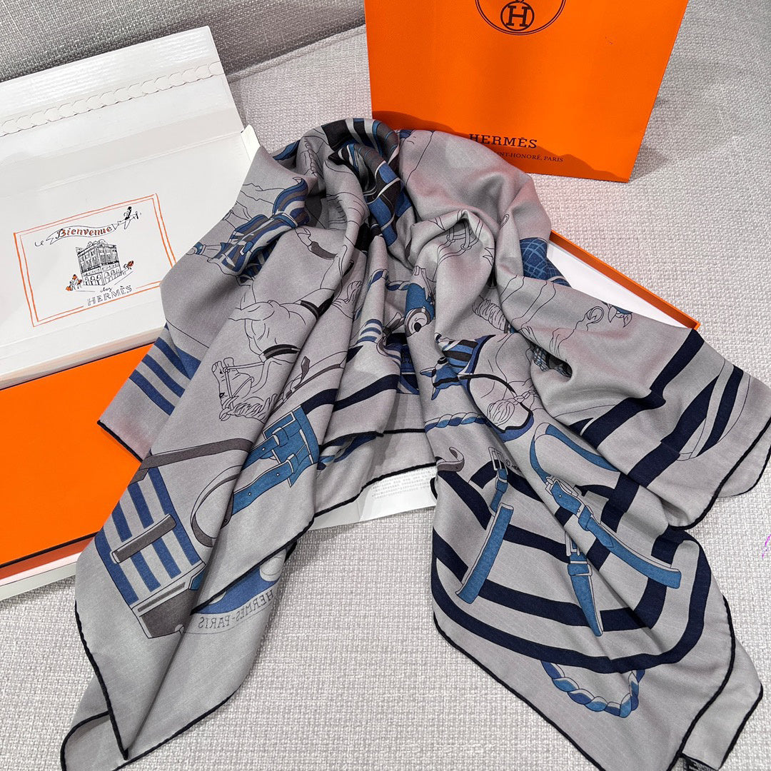 Hermes Square Scarf - 1013462234 - Photo 7