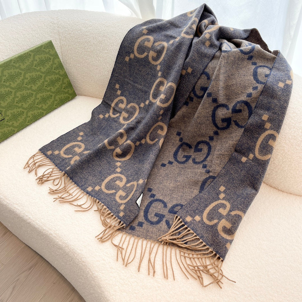 Gucci Jacquard Scarf - 973281738 - Photo 7