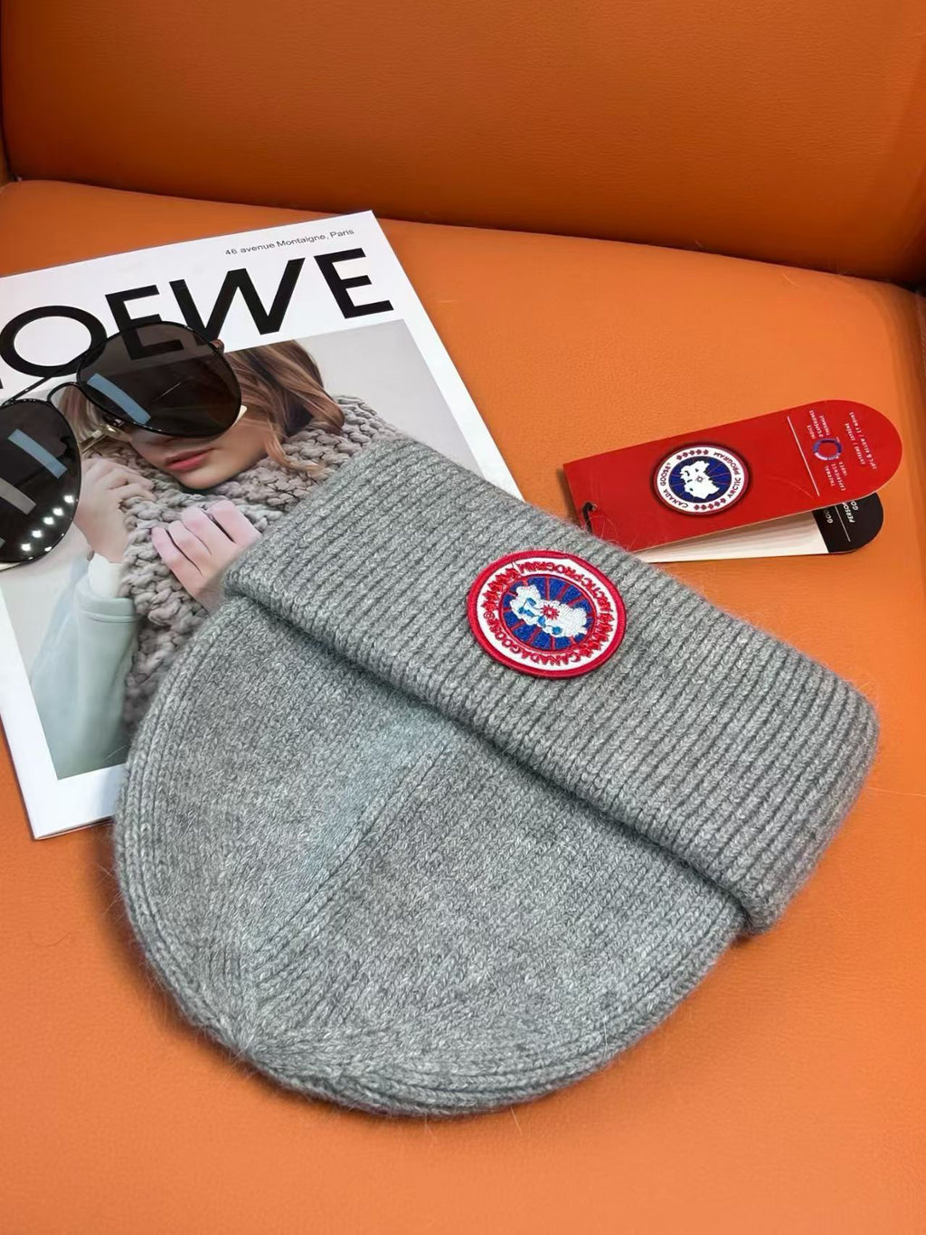 Canada Goose Knit Beanie - 1149273527 - Photo 7