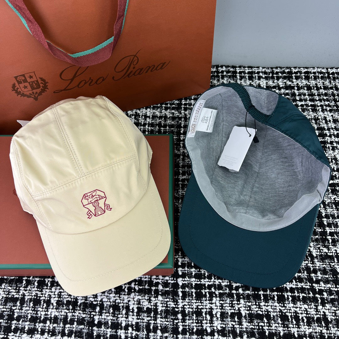 Loro Piana Embroidered Logo Detail Baseball Cap - 1005769149 - Photo 7