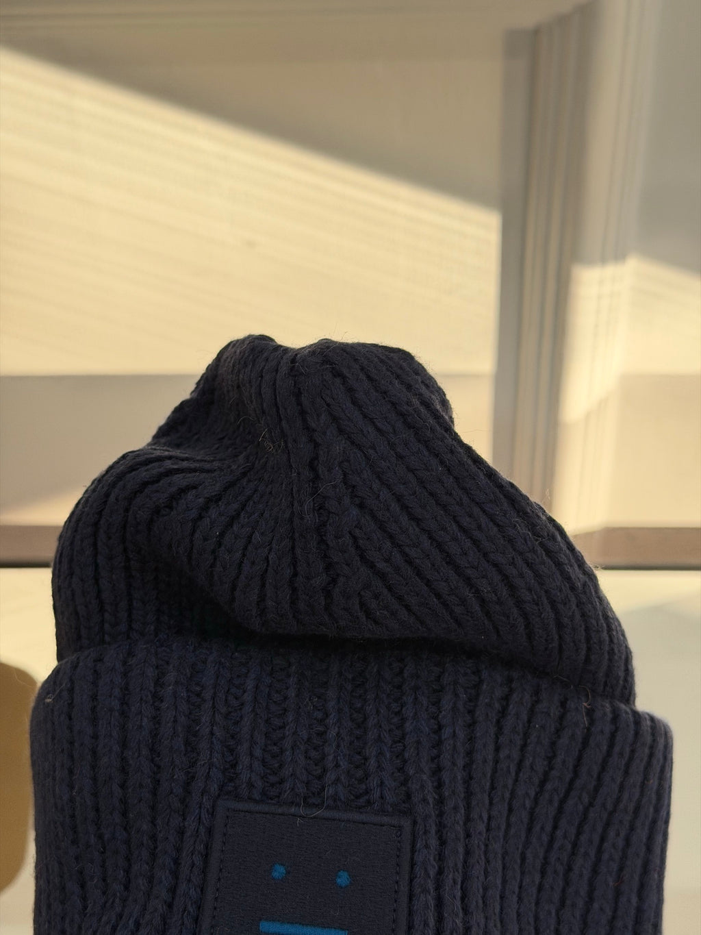 Acne Studios Embroidered Colorblock Beanie - 1243996902 - Photo 7