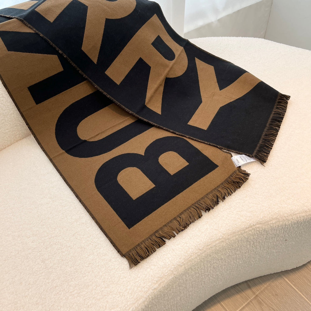 Burberry Logo Detail Scarf - 975220361 - Photo 7