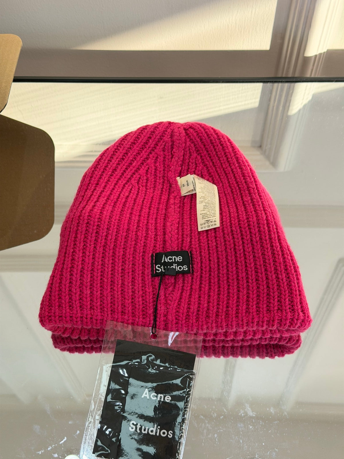 Acne Studios Knit Beanie - 1243996898 - Photo 7