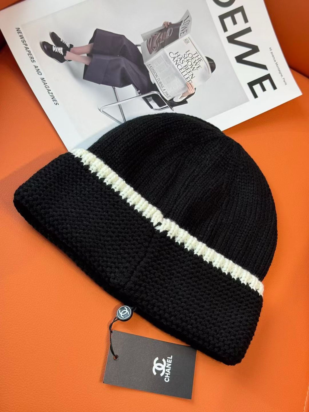 Chanel Knit Beanie - 1141781114 - Photo 7