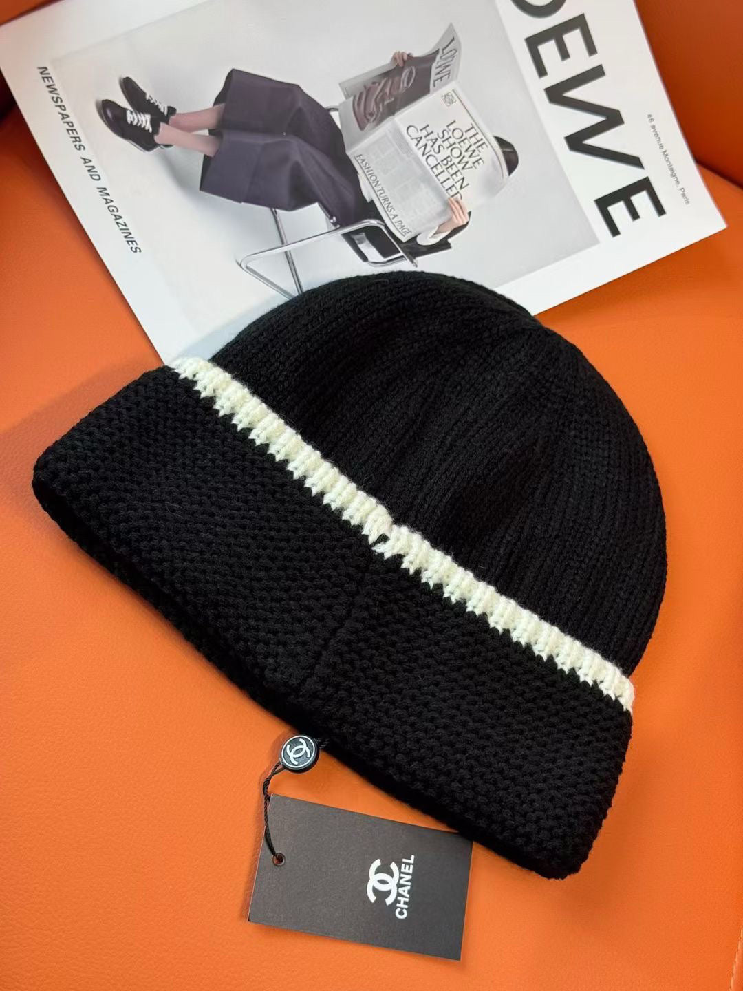 Chanel Knit Beanie - 1141781114 - Photo 7