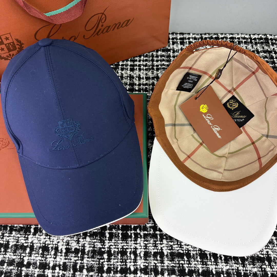 Loro Piana Embroidered Logo Detail Baseball Cap - 1005769109 - Photo 7