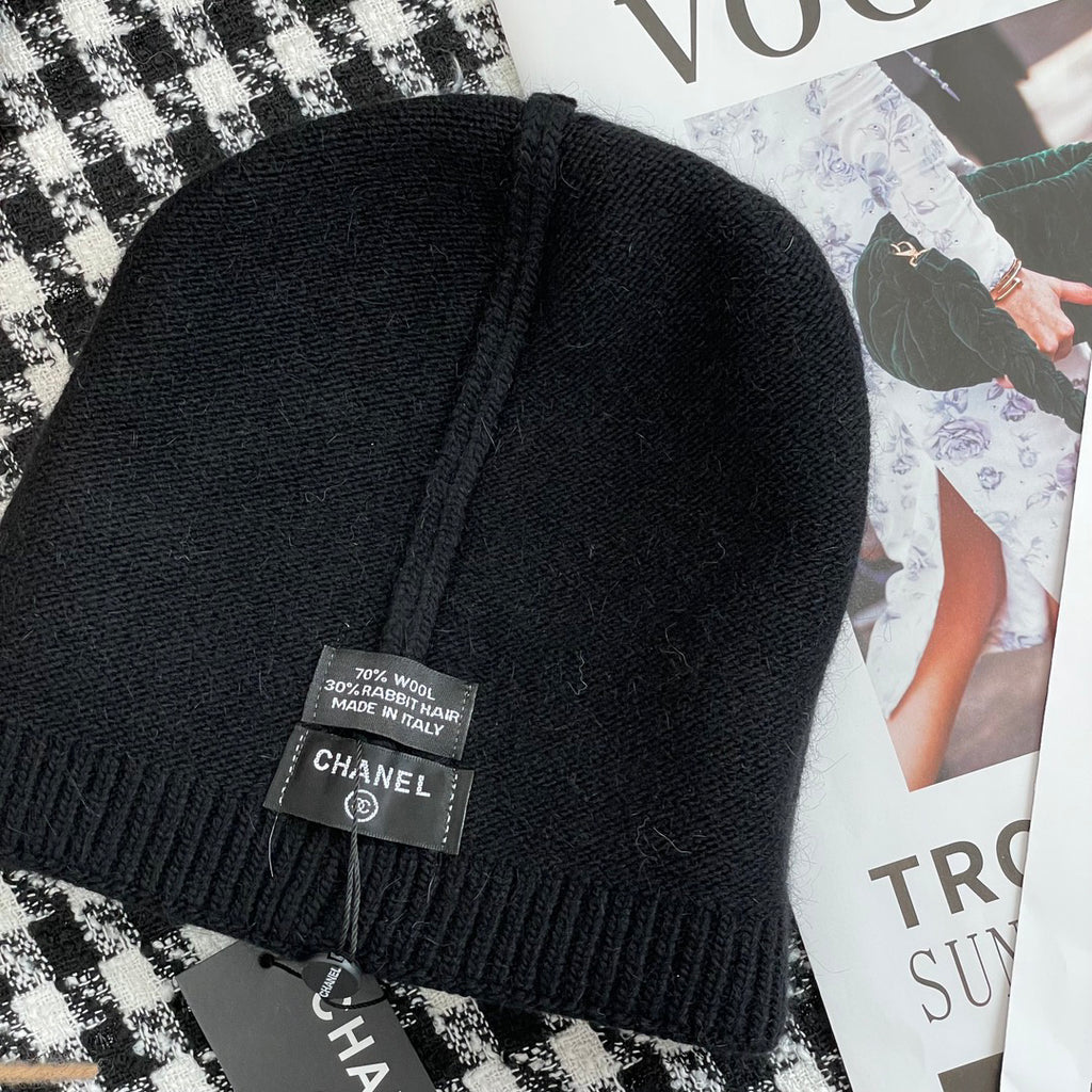Chanel Knit Beanie - 975370133 - Photo 7