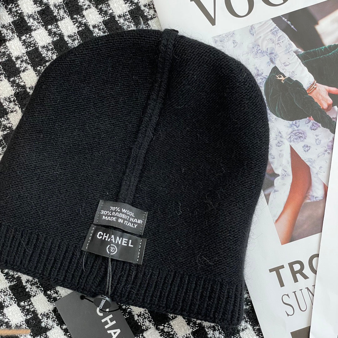 Chanel Knit Beanie - 975370133 - Photo 7