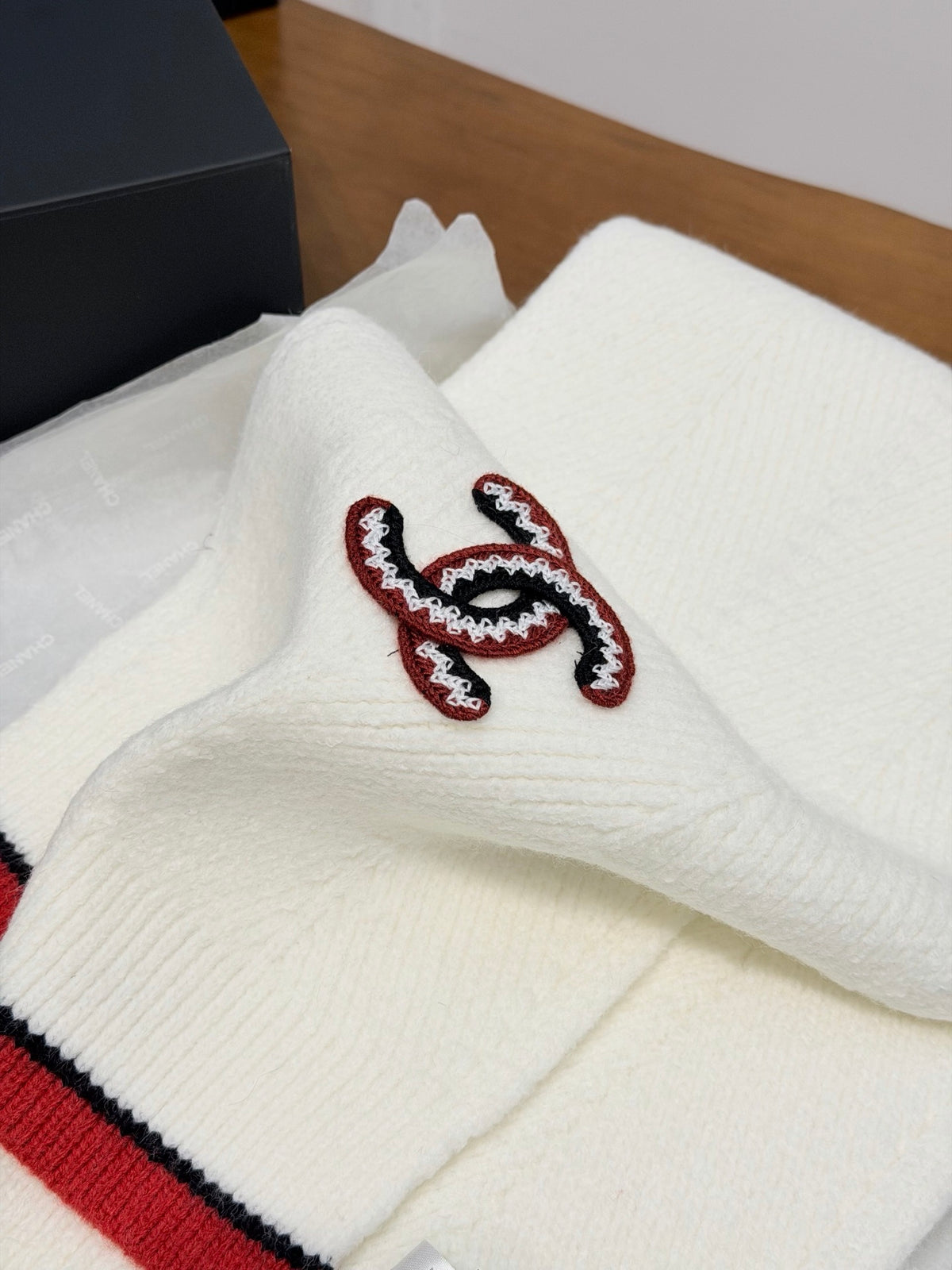 Chanel Embroidered Colorblock Accessory Set - 1245544829 - Photo 7