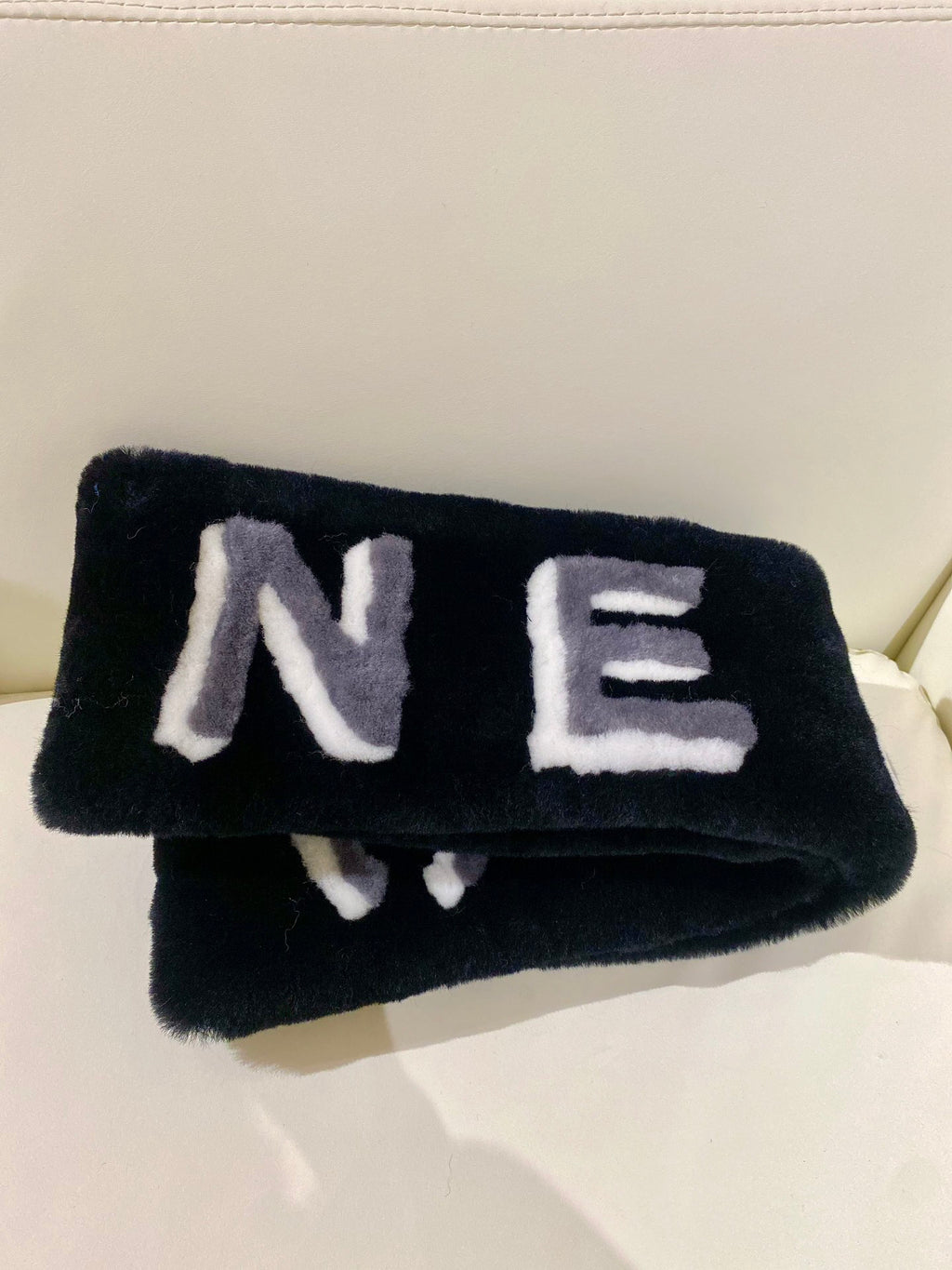 Chanel Gradient Logo Detail Scarf - 962272425 - Photo 7