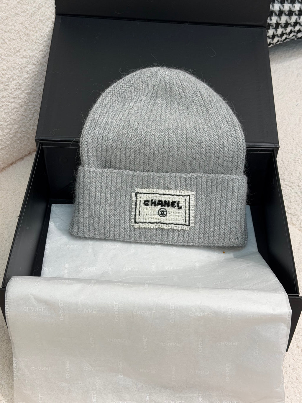 Chanel Knit Beanie - 1245543625 - Photo 7