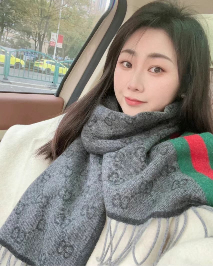 Gucci Jacquard Scarf - 968682872 - Photo 7