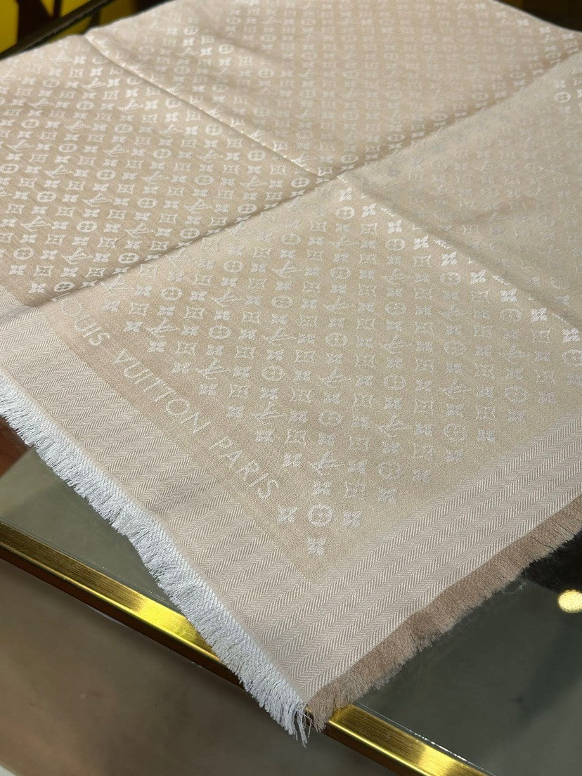 Louis Vuitton Jacquard Logo Detail Scarf - 950617442 - Photo 7