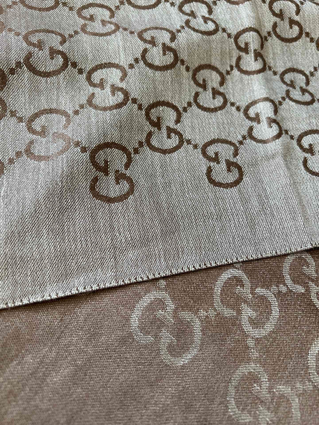 Gucci Jacquard Logo Detail Scarf - 985844359 - Photo 7