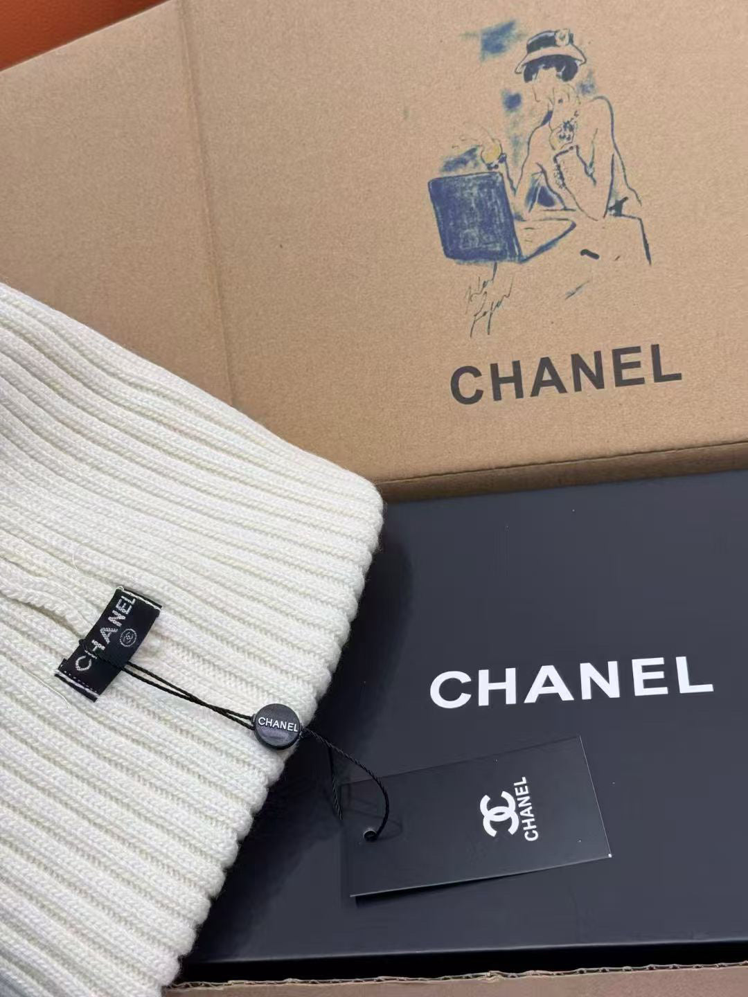 Chanel Knit Beanie - 1149273271 - Photo 7