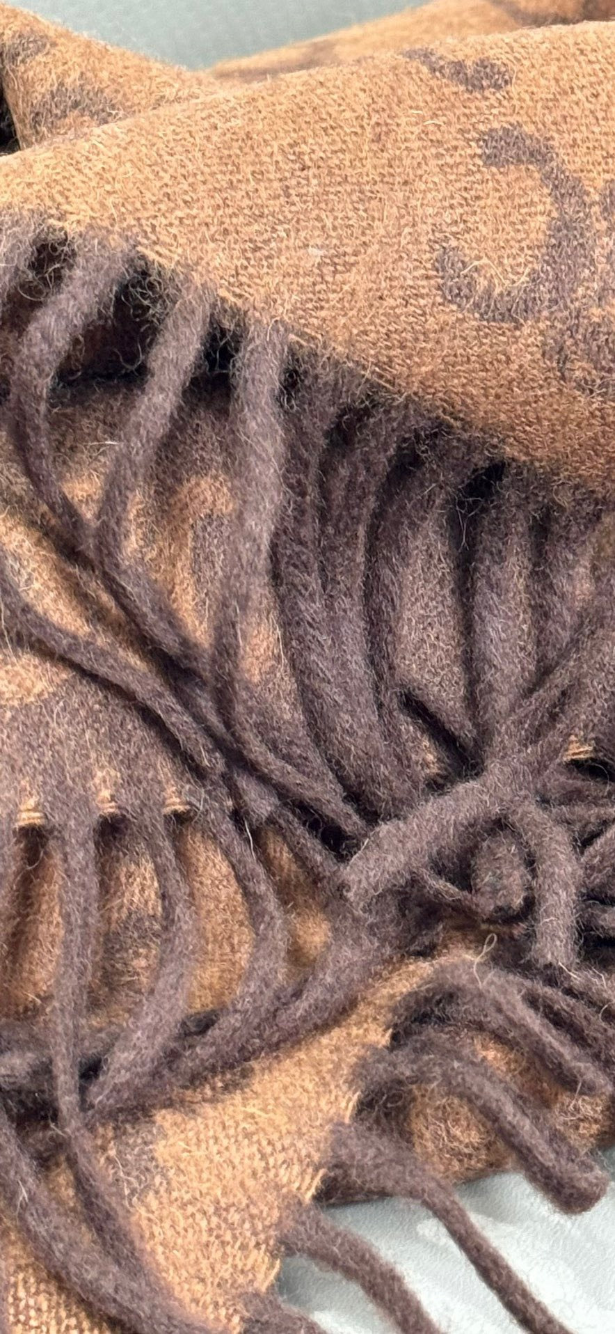 Celine Logo Detail Scarf - 946990901 - Photo 7