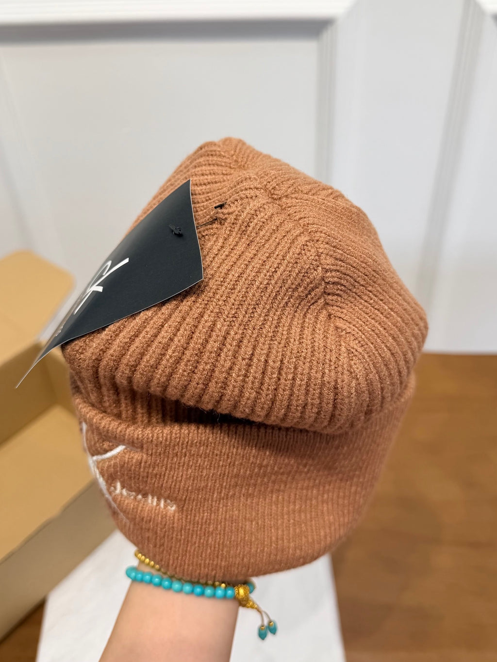 Calvin Klein Embroidered Logo Detail Beanie - 1245544220 - Photo 7