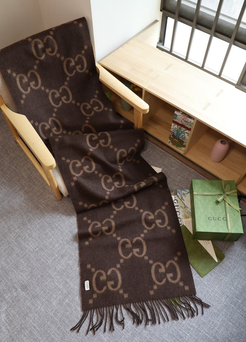 Gucci Jacquard Scarf - 944940211 - Photo 7