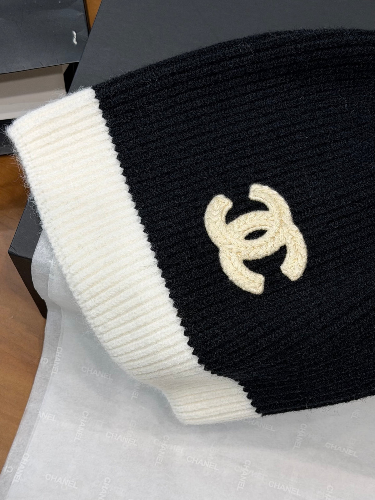 Chanel Knit Beanie - 1245543872 - Photo 7