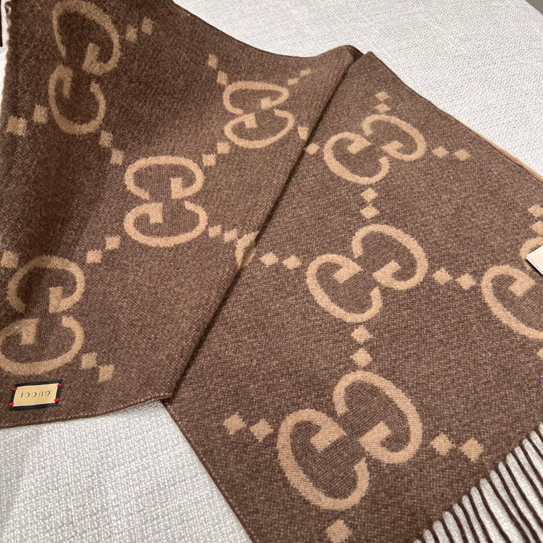Gucci Jacquard Scarf - 984596771 - Photo 7