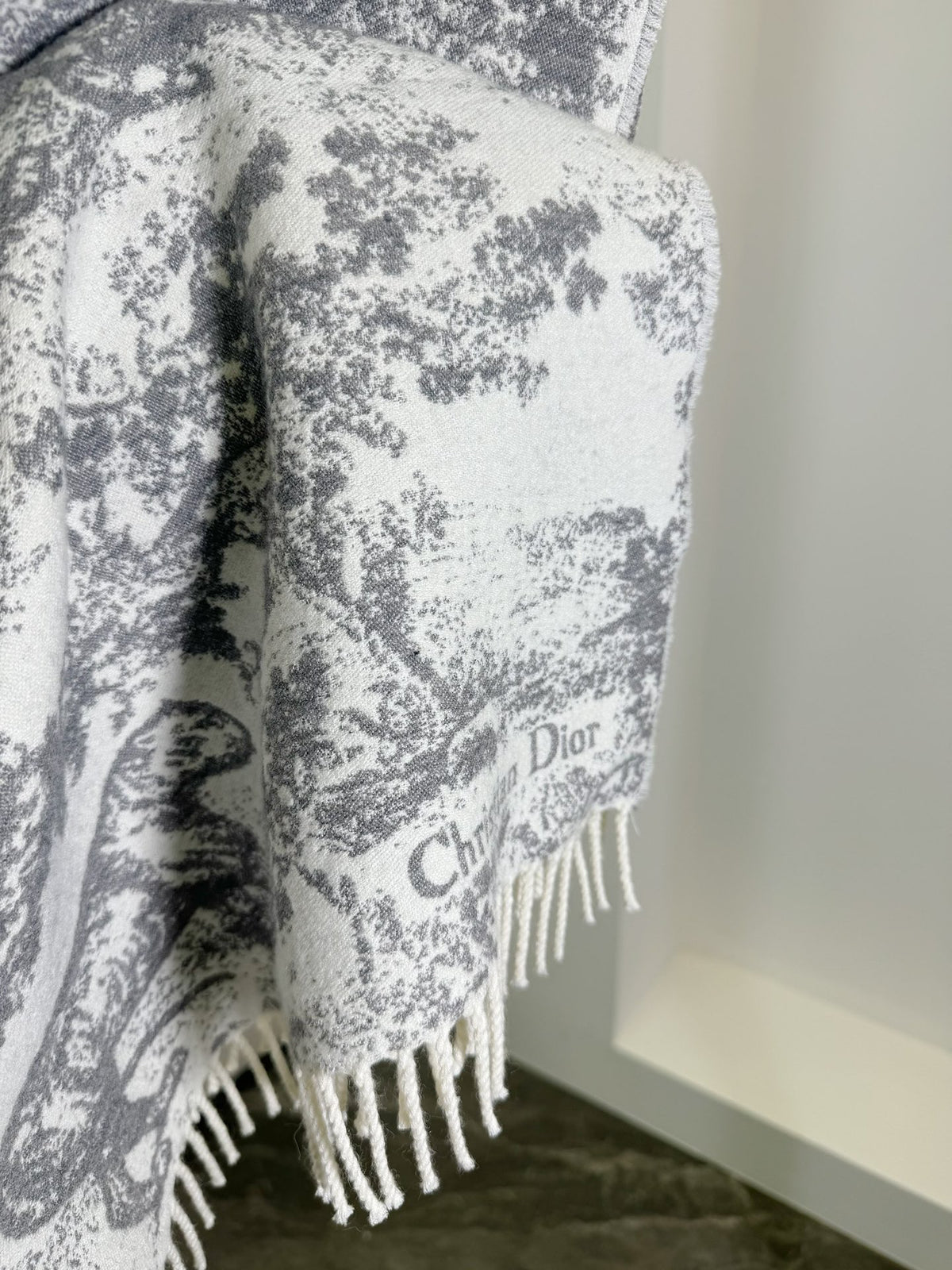 Dior Jacquard Printed Scarf - 973644643 - Photo 7