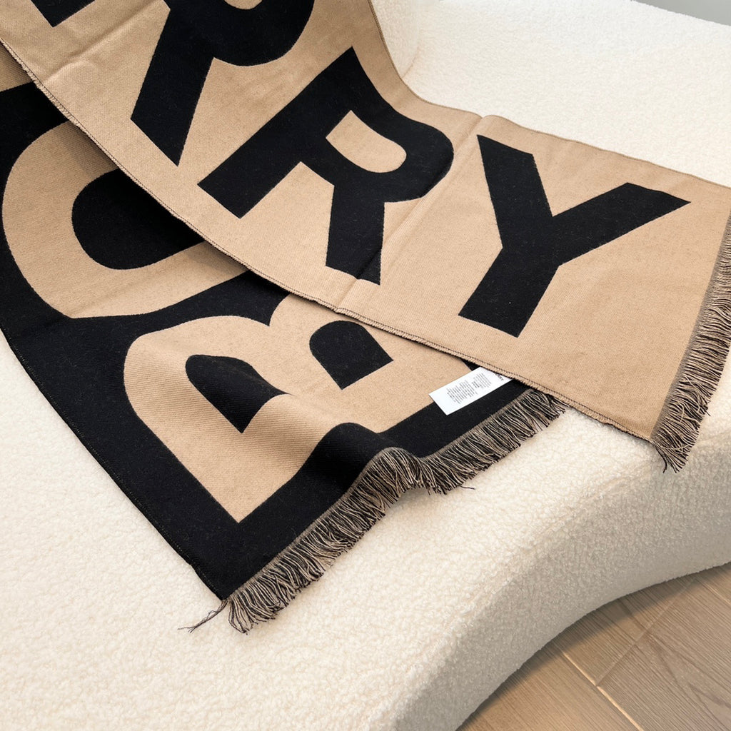 Burberry Logo Detail Scarf - 975220192 - Photo 7