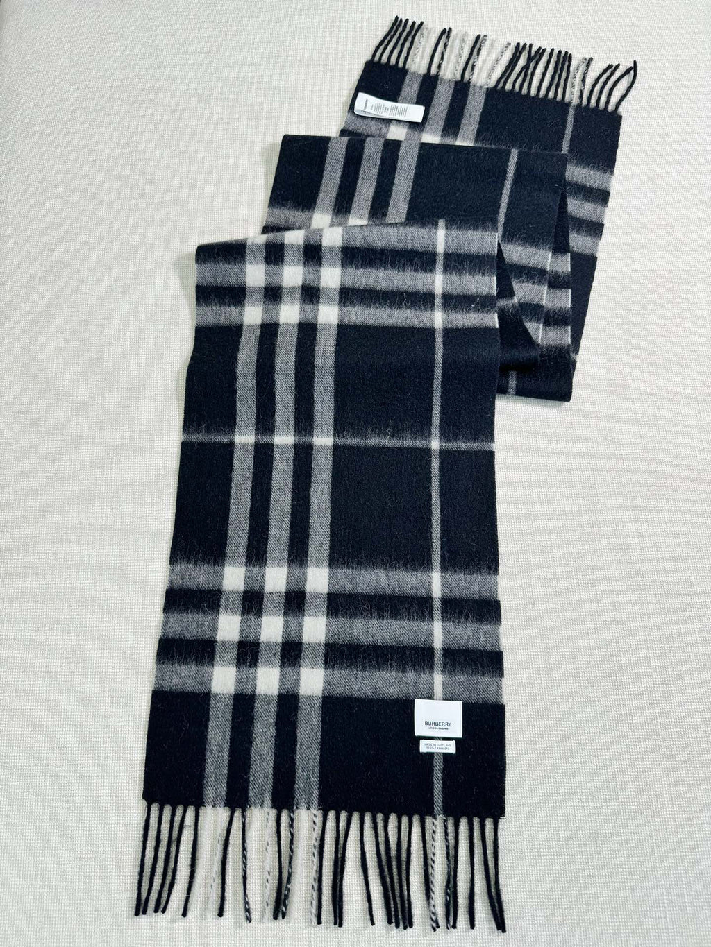 Burberry Check Pattern Scarf - 973282075 - Photo 7
