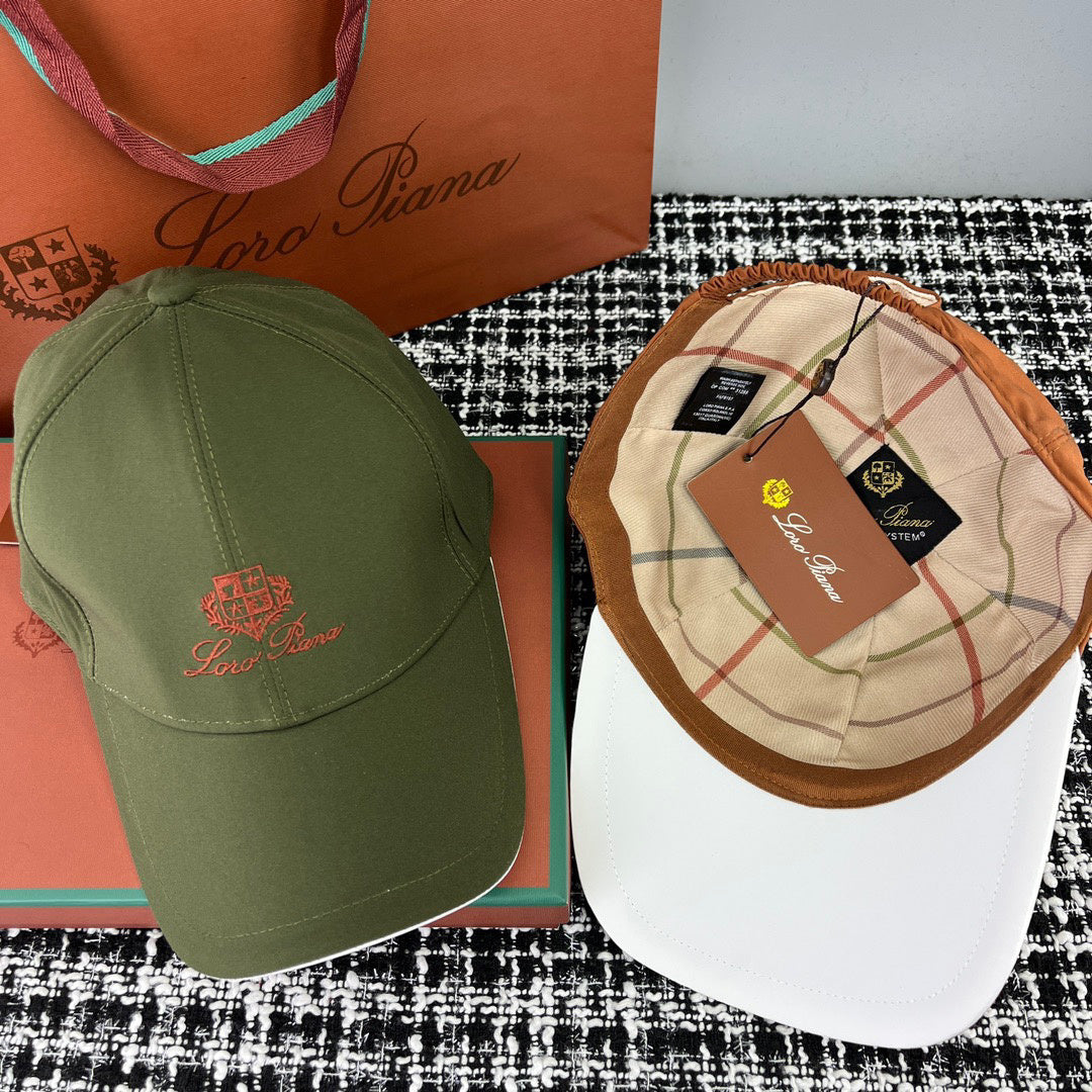 Loro Piana Embroidered Logo Detail Baseball Cap - 1005769109 - Photo 8
