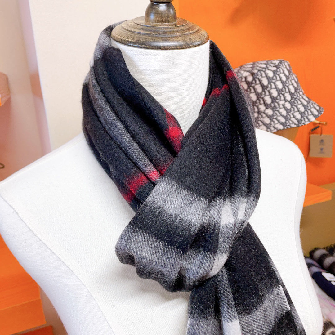Burberry Check Pattern Scarf - 975222747 - Photo 8