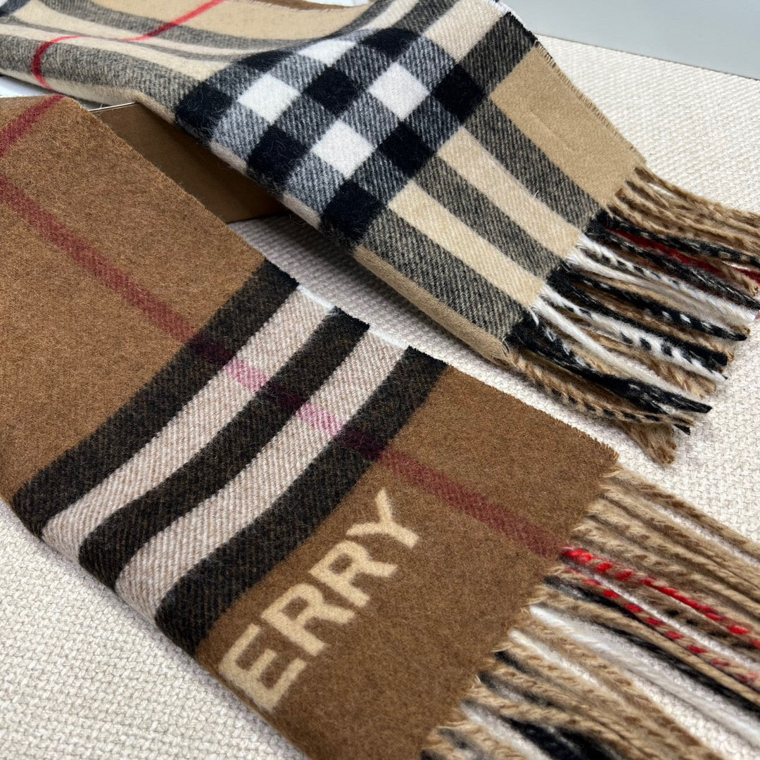 Burberry Check Pattern Scarf - 983835259 - Photo 8