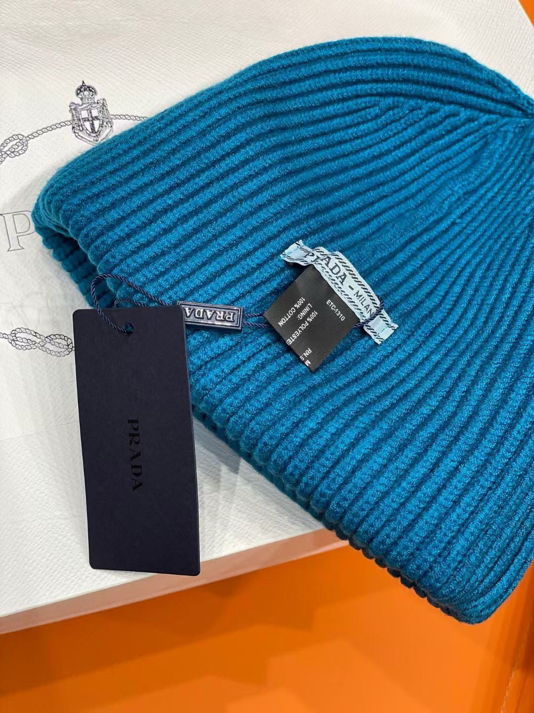 Prada Knit Beanie - 1141790595 - Photo 8