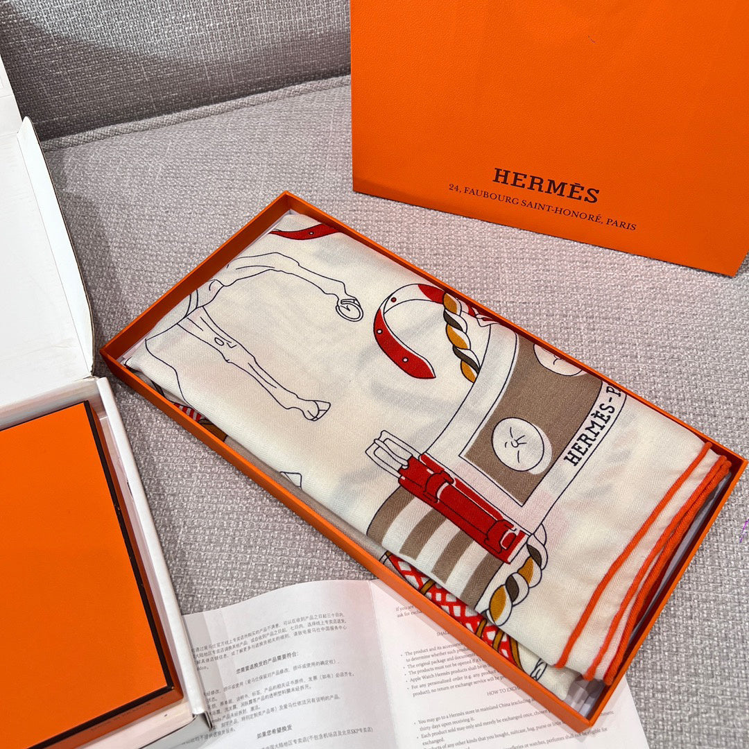 Hermes Square Scarf - 1013462286 - Photo 8