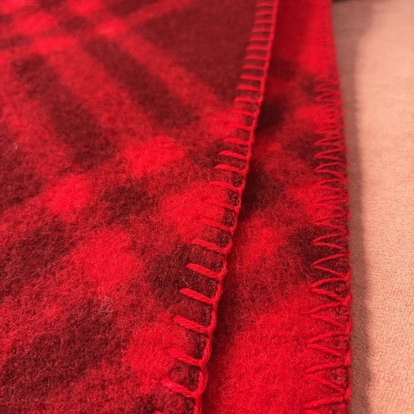 Burberry Check Pattern Hooded Scarf - 946556996 - Photo 8